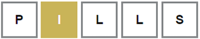 Incorrect Wordle position of letter in 5 letter word